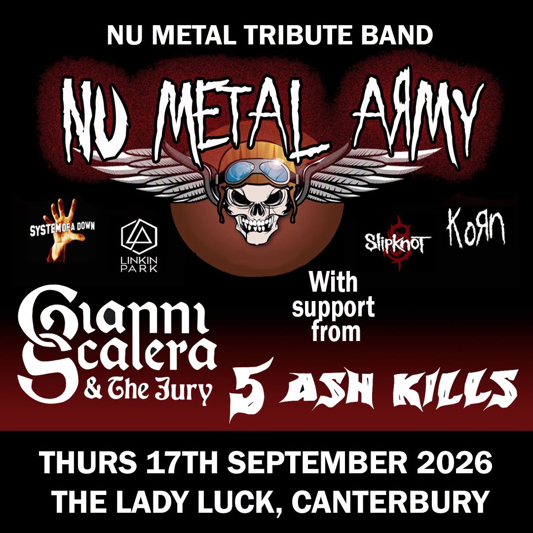 Nu Metal Army + Gianni Scalera & The Jury + 5 Ash Kills